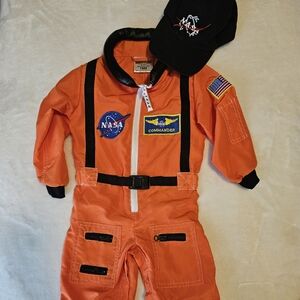 NASA Astronaut Toddler Costume with hat Size 18 Months